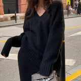 ニットロングスカートセットアップ01309