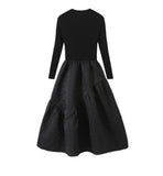 ブラックワンピース&マッチジャケットセット00518
