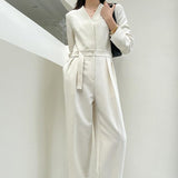 【新作早割11/4まで】【送料無料】ロングスリーブジャンプスーツ00471