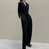 【新作早割11/4まで】【送料無料】ロングスリーブジャンプスーツ00471