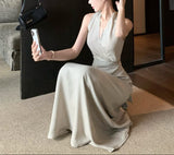 【新作早割4/21まで】ラップデザインVネックワンピース 01609