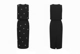 【限定価格6/4まで】ビジューポイントノースリーブセットアップ 01613