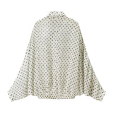 【新作早割4/21まで】クラシカルドットセットアップ 01607