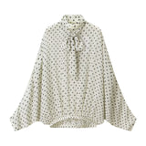 【新作早割4/21まで】クラシカルドットセットアップ 01607