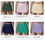 【即納】インナースパッツ付プリーツスコート01473