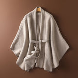 【新作早割11/18まで】Aラインポンチョコート01538