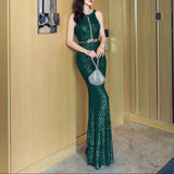 【新作早割12/2まで】ラグジュアリーフィッシュテールドレス00559