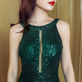 【新作早割12/2まで】ラグジュアリーフィッシュテールドレス00559