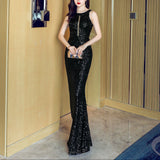 【新作早割12/2まで】ラグジュアリーフィッシュテールドレス00559