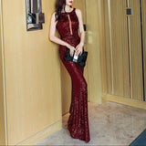 【新作早割12/2まで】ラグジュアリーフィッシュテールドレス00559