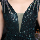 【新作早割12/2まで】オーロラグリッターマーメイドドレス01541