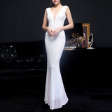 【新作早割12/2まで】オーロラグリッターマーメイドドレス01541