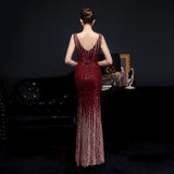 【新作早割12/2まで】オーロラグリッターマーメイドドレス01541