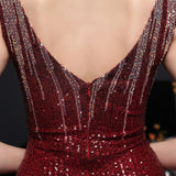 【新作早割12/2まで】オーロラグリッターマーメイドドレス01541