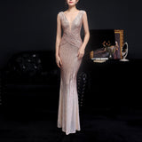 【新作早割12/2まで】オーロラグリッターマーメイドドレス01541