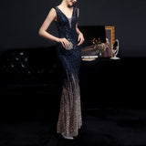 【新作早割12/2まで】オーロラグリッターマーメイドドレス01541