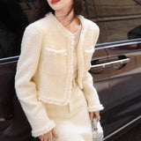 フレンチエレガンスツイードセットアップ01562