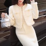 フレンチエレガンスツイードセットアップ01562