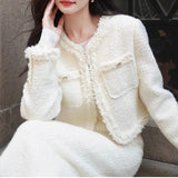 フレンチエレガンスツイードセットアップ01562