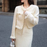 フレンチエレガンスツイードセットアップ01562