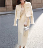 フレンチエレガンスツイードセットアップ01562