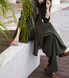 【新作早割1/27まで】モードテーラードセットアップ（スカーフ付き）01566