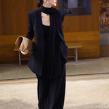 【新作早割1/27まで】モードテーラードセットアップ（スカーフ付き）01566