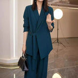 【新作早割1/27まで】ワイドシルエットジャケットセットアップ01565