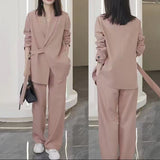 【新作早割1/27まで】ワイドシルエットジャケットセットアップ01565