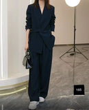 【新作早割1/27まで】ワイドシルエットジャケットセットアップ01565