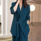 【新作早割1/27まで】ワイドシルエットジャケットセットアップ01565