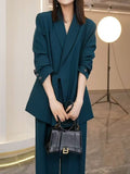 【新作早割1/27まで】ワイドシルエットジャケットセットアップ01565