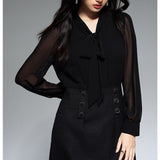 【新作早割2/10まで】シアーボウタイドッキングワンピース01573