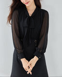 【新作早割2/10まで】シアーボウタイドッキングワンピース01573