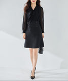 【新作早割2/10まで】シアーボウタイドッキングワンピース01573