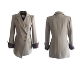 【新作早割3/3まで】配色アクセントストライプスーツ2点セット01583