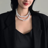 【5周年記念！合計10,000円以上ご購入者対象プレゼント商品】パールネックレス兼スカーフ