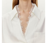 【新作早割11/11まで】レースシャツブラウス01531