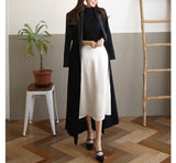 【新作早割11/11まで】ダブルブレストスーツコート(ベルト付）01533