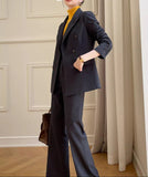 【新作早割11/11まで】スマートラインダブルスーツセットアップ01534