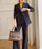 【新作早割11/11まで】スマートラインダブルスーツセットアップ01534