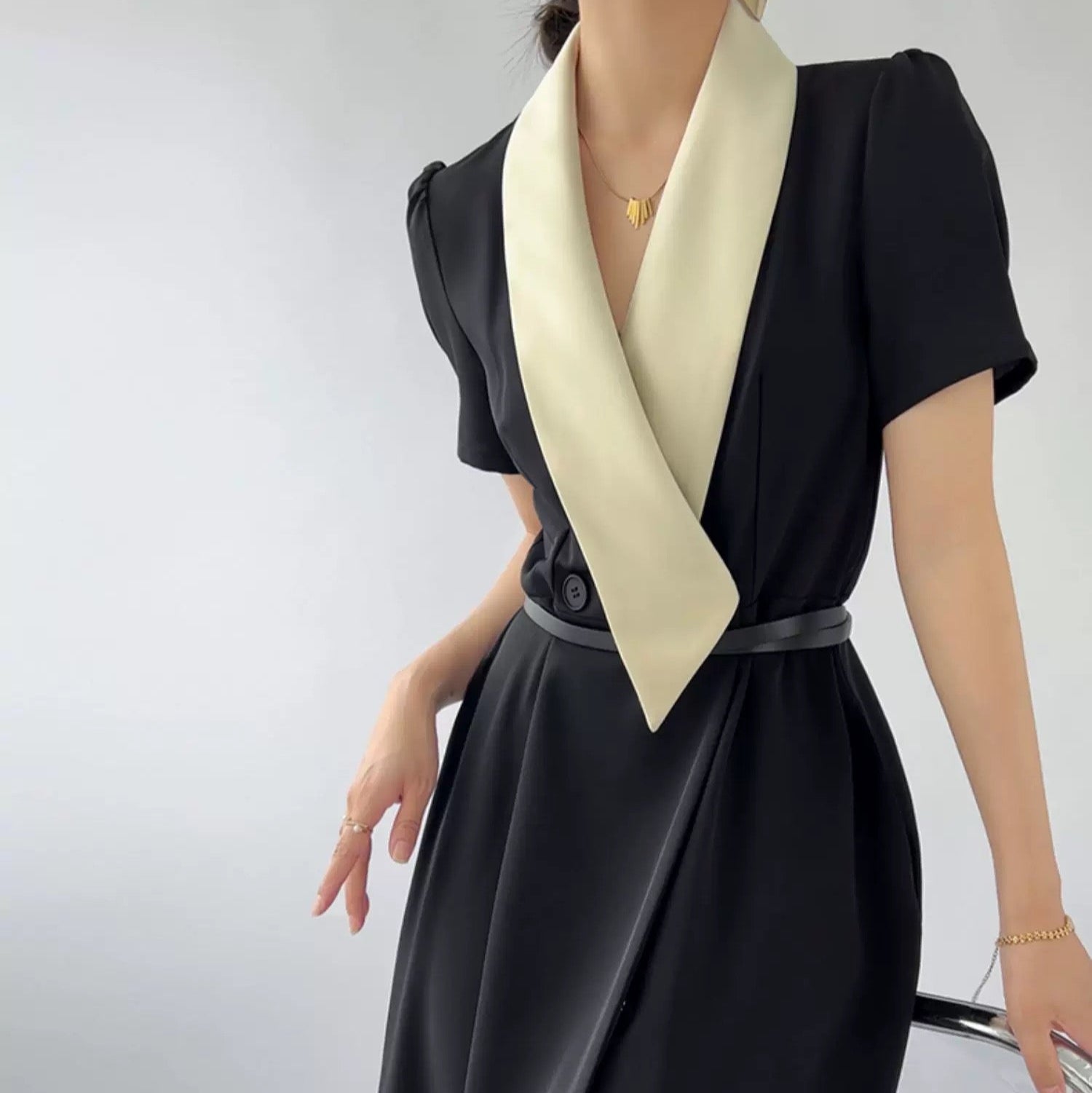 新品タグ付　アキコオガワ　ワンピース AKIKO OGAWA（アキコオガワ）の「AKIKO OGAWA. ワンピース