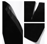 【新作早割12/23まで】シースルーベロアロングワンピース01547